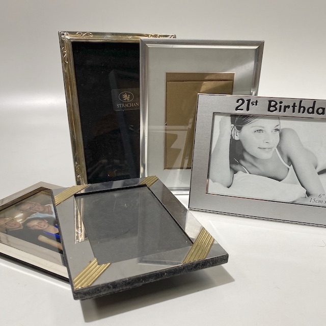 FRAME, Assorted Silver Photo Frame (Small-Med)